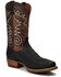 Dan Post Men's Chocolate Performance Western Boots - Square Toe , Chocolate, hi-res
