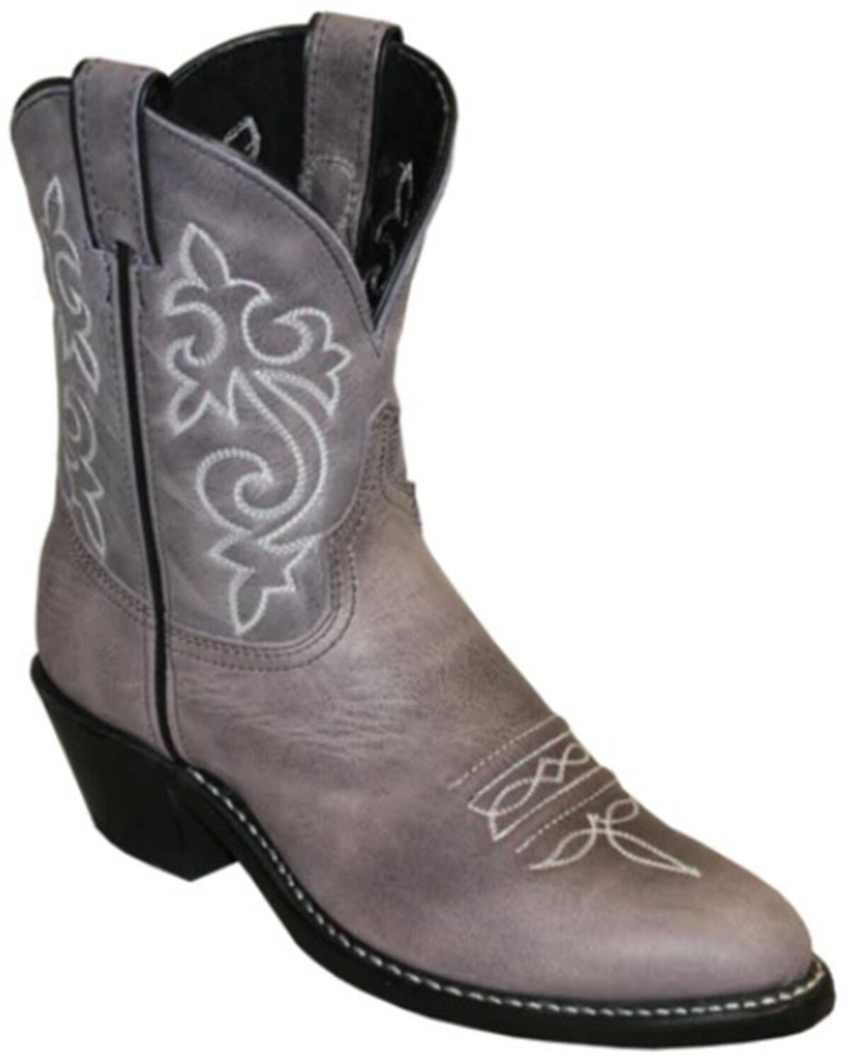Abilene Women's Western Booties - Round Toe, Lavender, hi-res
