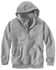 Image #1 - Carhartt Rain Defender Paxton Hooded Zip Mock Sweatshirt - Big & Tall, , hi-res