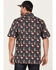 Image #4 - Scully Men's Pineapples & Flamingos Allover Print Short Sleeve Button Down Western Shirt, , hi-res