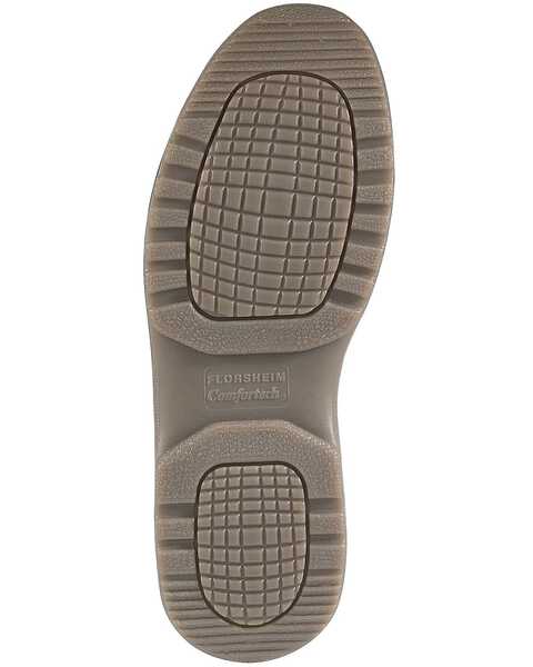Image #2 - Florsheim Women's Compadre Oxford Work Shoes - Steel Toe, Brown, hi-res