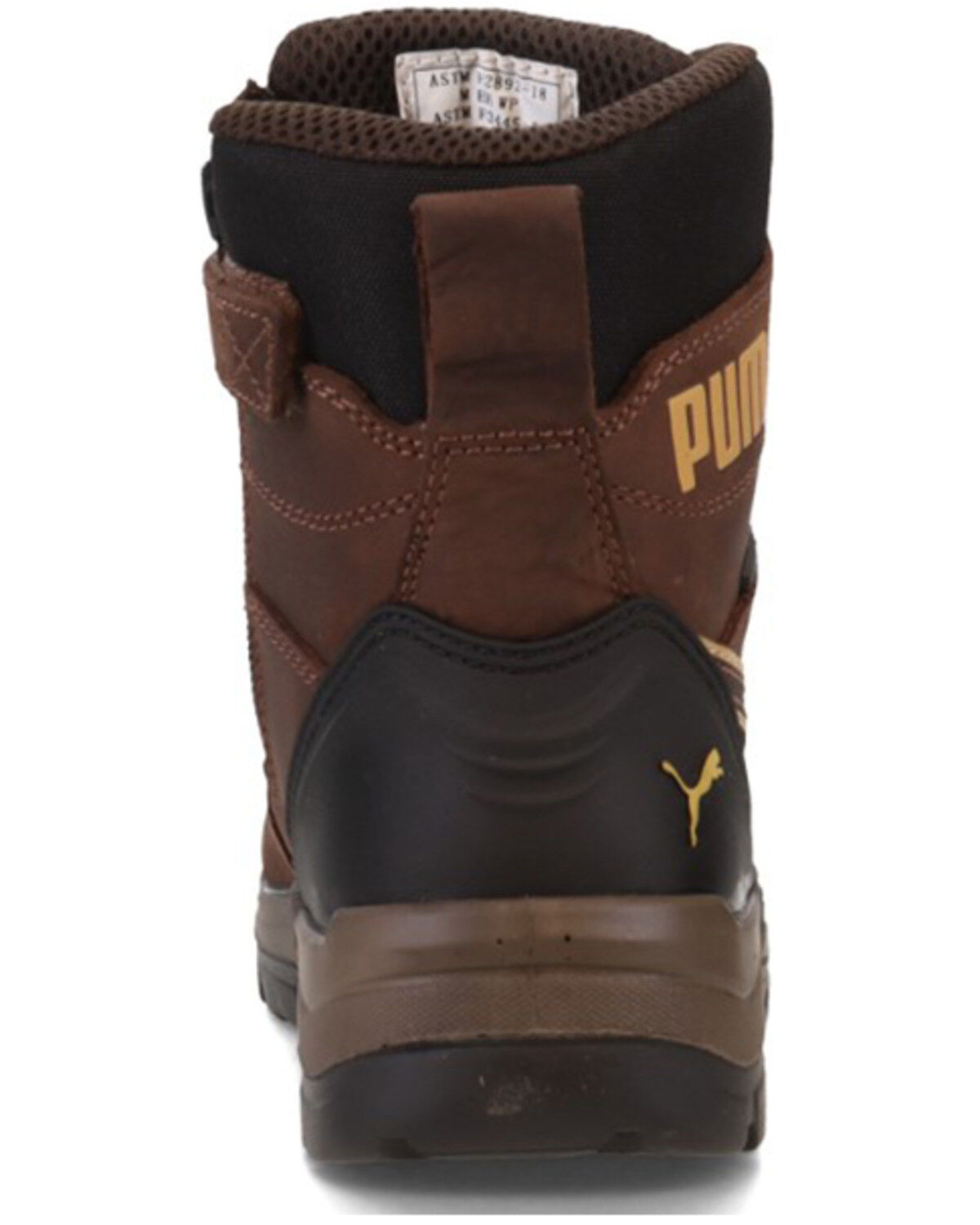 Image #5 - Puma Safety Men's Conquest CTX High Waterproof Work Boots - Soft Toe, Brown, hi-res