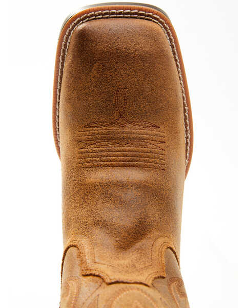 Image #6 - Cody James Men's Hoverfly Western Performance Boots - Broad Square Toe, Coffee, hi-res