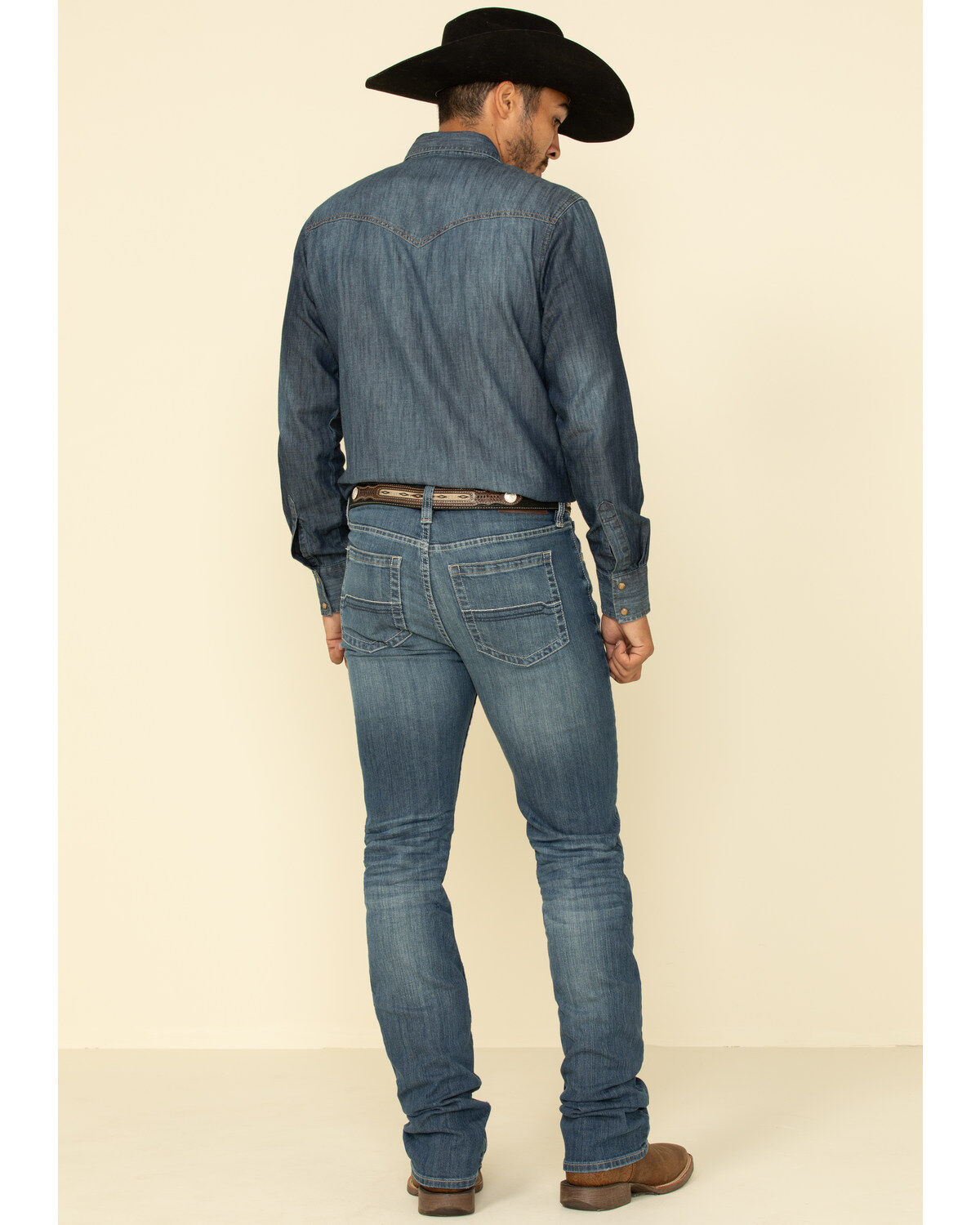 Image #1 - Cody James Men's Fisticuff Stackable Medium Wash Stretch Straight Jeans, , hi-res