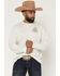 Image #2 - Cowboy Hardware Men's Get A Grip Hold Tight Long Sleeve Graphic T-Shirt, Oatmeal, hi-res