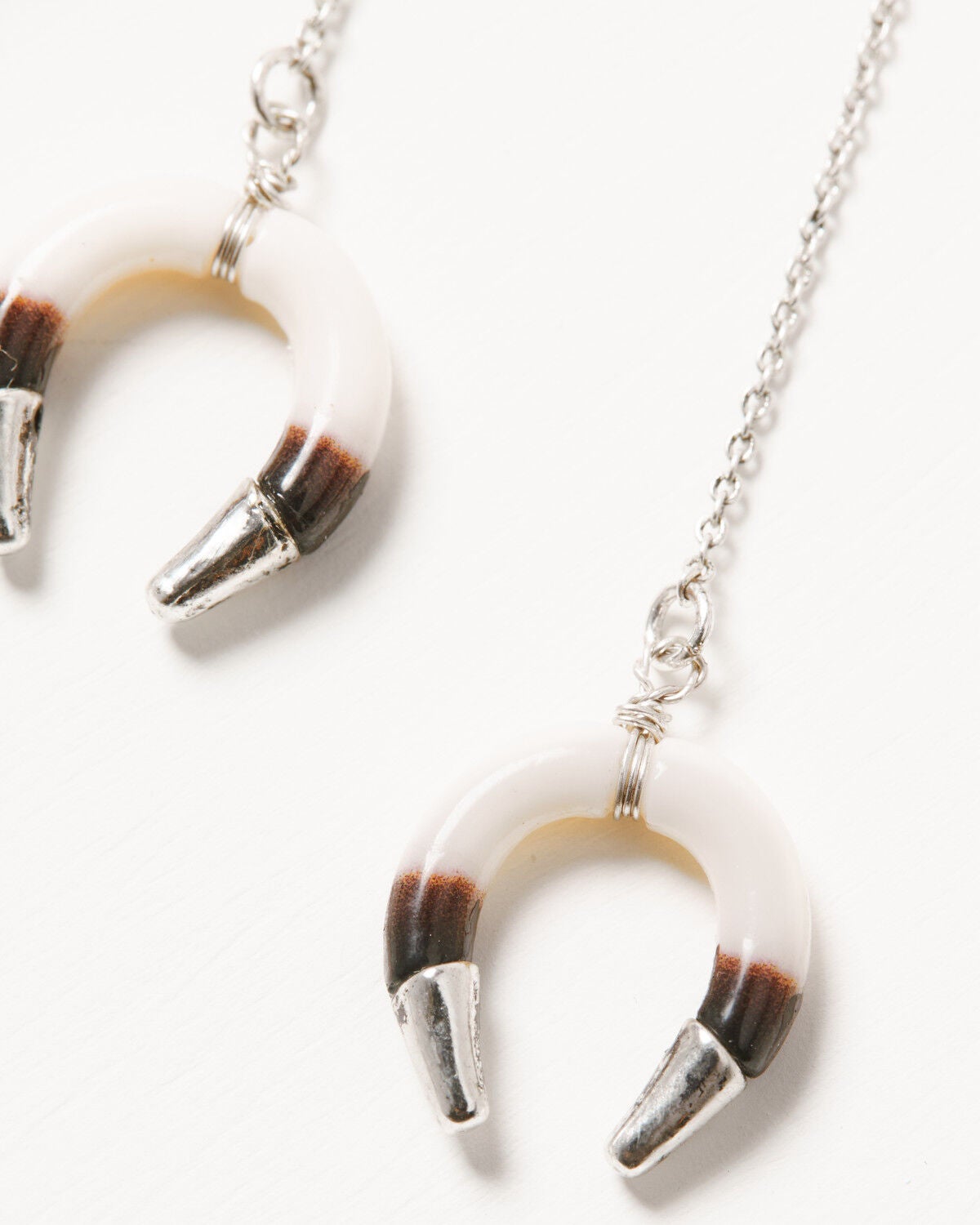 Image #2 - Idyllwind Women's Crescent Threader Earring Set - 5 Piece, Silver, hi-res