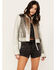Image #4 - Idyllwind Women's Desert Bloom Metallic Thunderbird Jacket, Cherry, hi-res