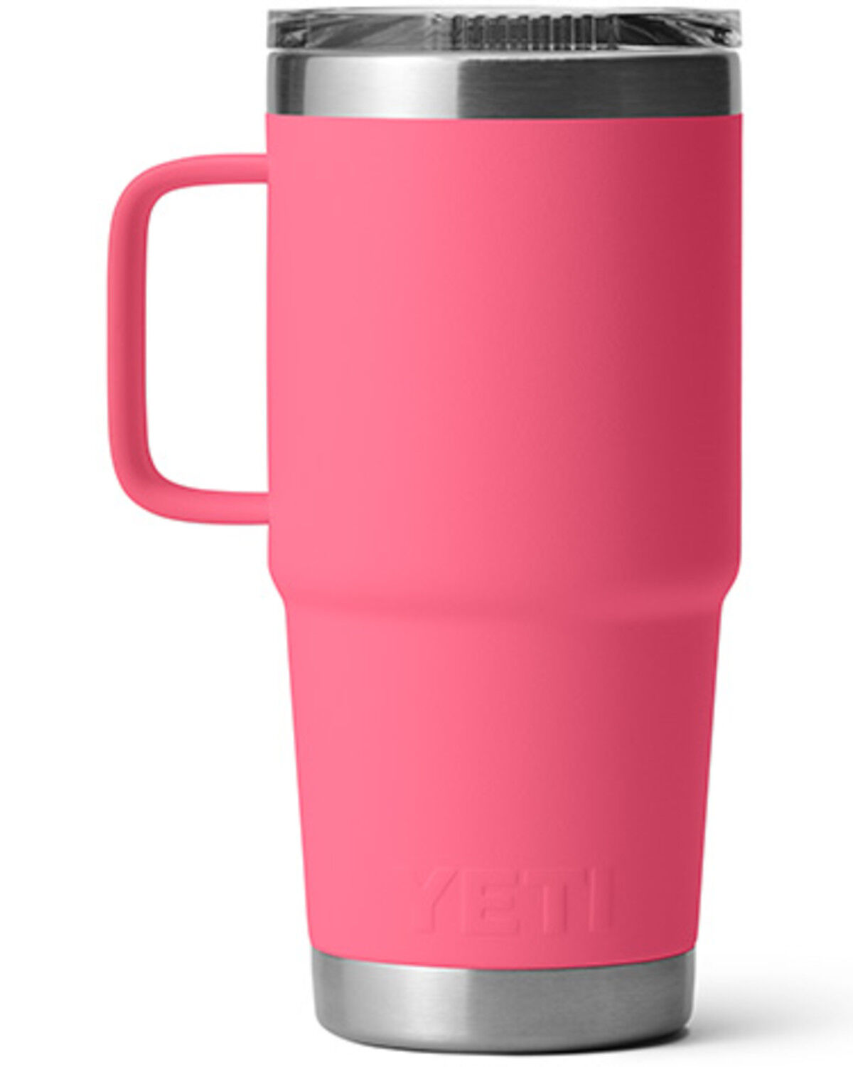 Image #2 - YETI Rambler® Stronghold™ Lid 20oz Travel Mug, Bright Pink, hi-res