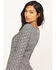 Stetson Women's Geometric Southwestern Bell Sleeve Dress, Black, hi-res