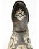 Corral Women's Studded Overlay Western Boots - Round Toe, Black, hi-res