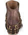 Image #4 - Circle G Women's Harness Fashion Booties - Round Toe, Dark Brown, hi-res