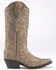Image #4 - Corral Women's Bone Cutout Cowgirl Boots - Snip Toe, , hi-res