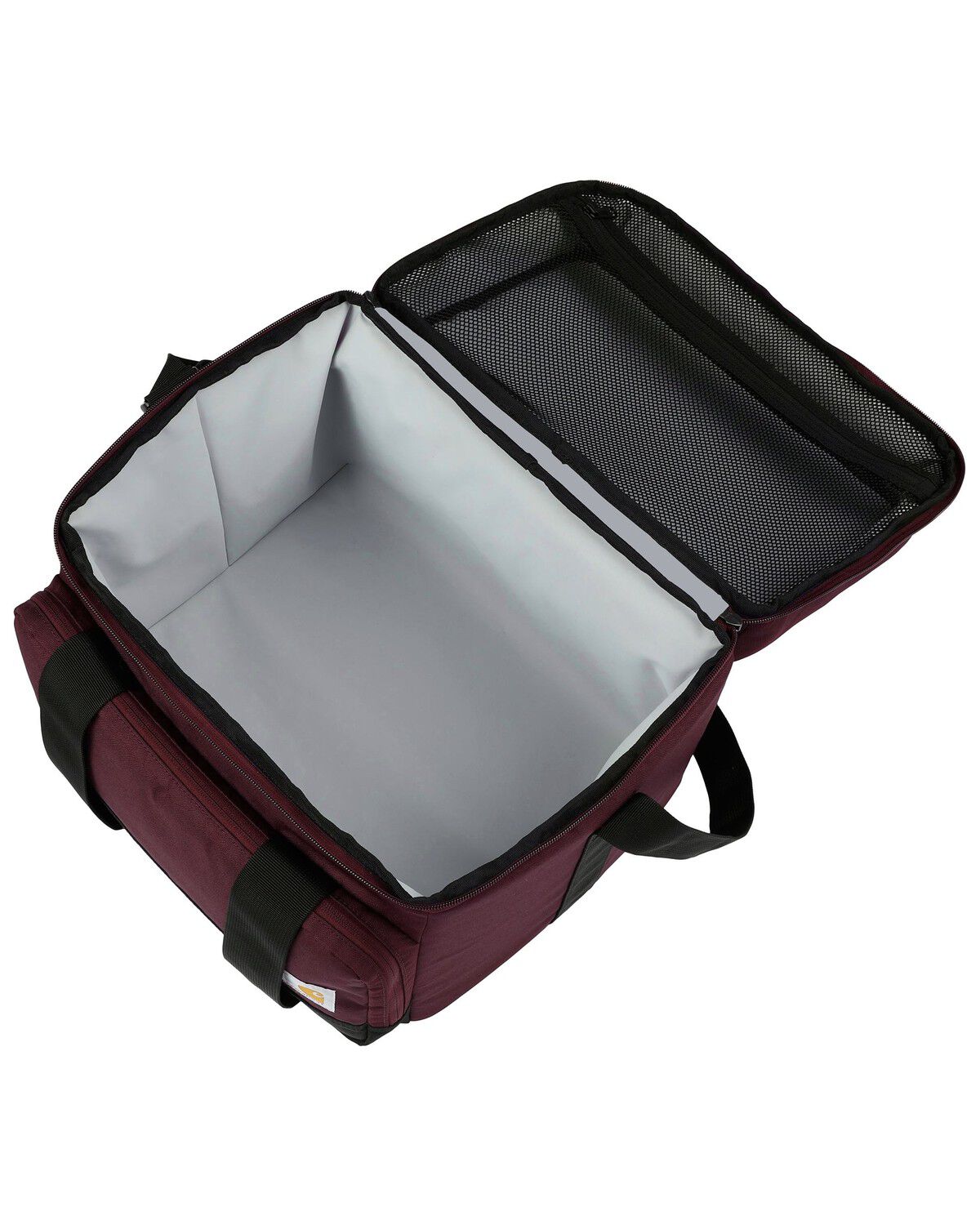 Image #4 - Carhartt Insulated 24 Can Two Compartment Cooler, Wine, hi-res