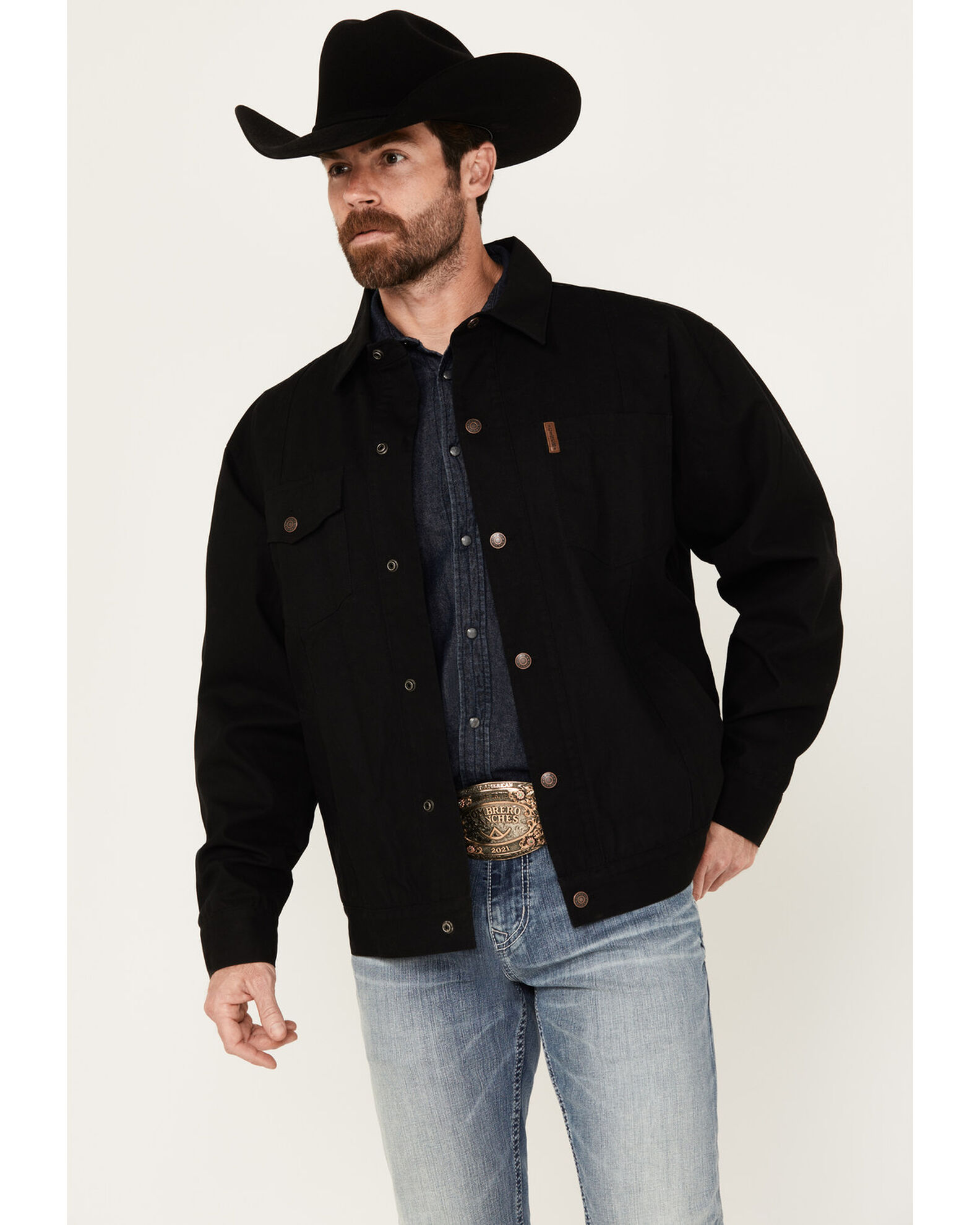 Product Name: Cinch Men's Canvas Solid Snap Jacket