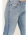 Image #4 - 7 For All Mankind Women's Light Wash Pine Mid Rise Trouser Leg Stretch Denim Jeans, Light Wash, hi-res