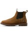 Image #2 - Ariat Men's 6" Activator Waterproof Chelsea Boots - Steel Toe, Brown, hi-res