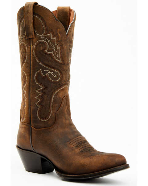 Dan Post Women's 12" Western Boots, Bay Apache, hi-res