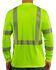 Image #2 - Carhartt Force High-Visibilty Class 3 Long Sleeve T-Shirt - Big & Tall, Lime, hi-res