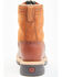 Image #9 - Twisted X Men's Lite Waterproof Work Shoes, Oiled Rust, hi-res