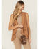Image #1 - Wrangler Women's Boot Barn Exclusive Braided Zip Wallet, Brown, hi-res