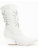 Golo Women's Mae Sun Inlay Western Fashion Boots - Snip Toe , White, hi-res