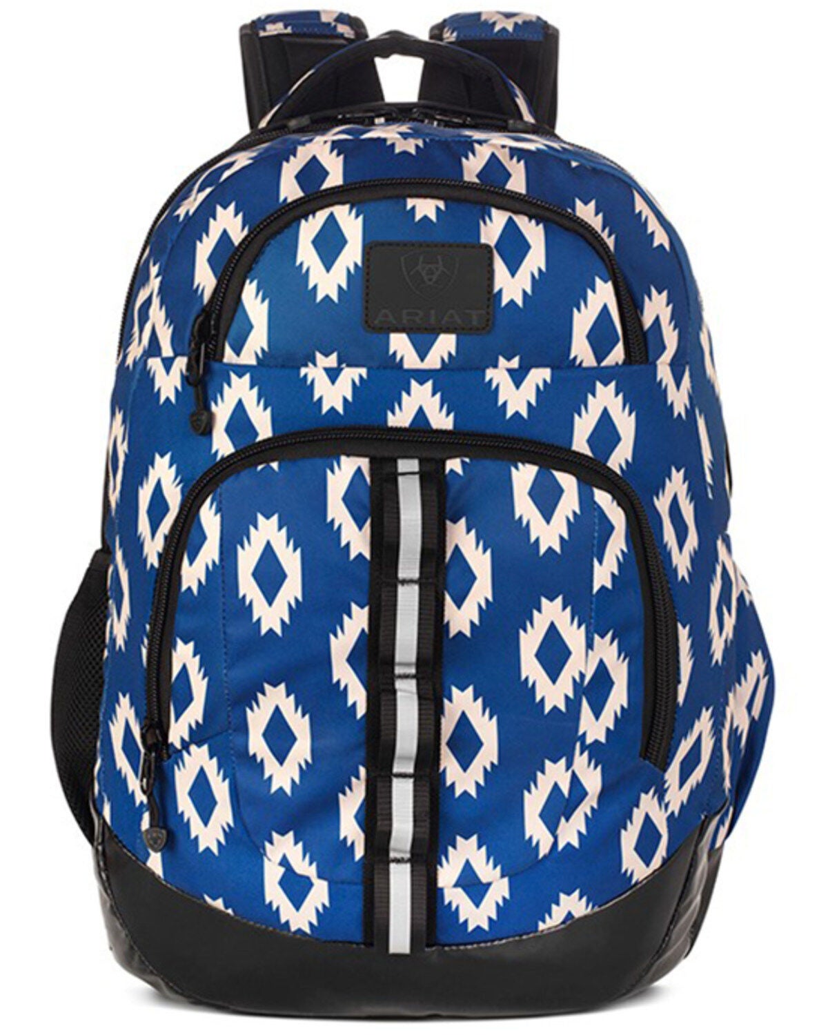 Ariat Southwestern Adjustable Strap Backpack, Blue, hi-res