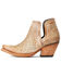 Ariat Women's Old West Dixon Studs Western Fashion Booties - Snip Toe , Brown, hi-res