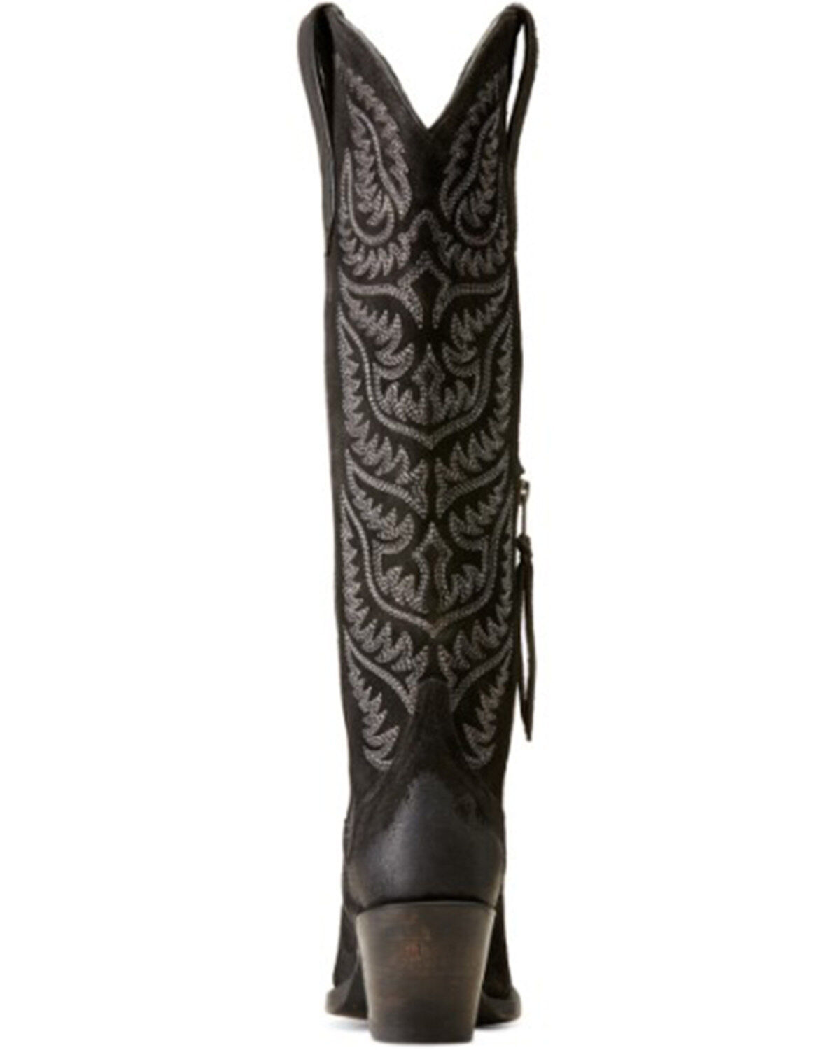 Image #3 - Ariat Women's Laramie StretchFit Tall Western Boots - Snip Toe, Black, hi-res