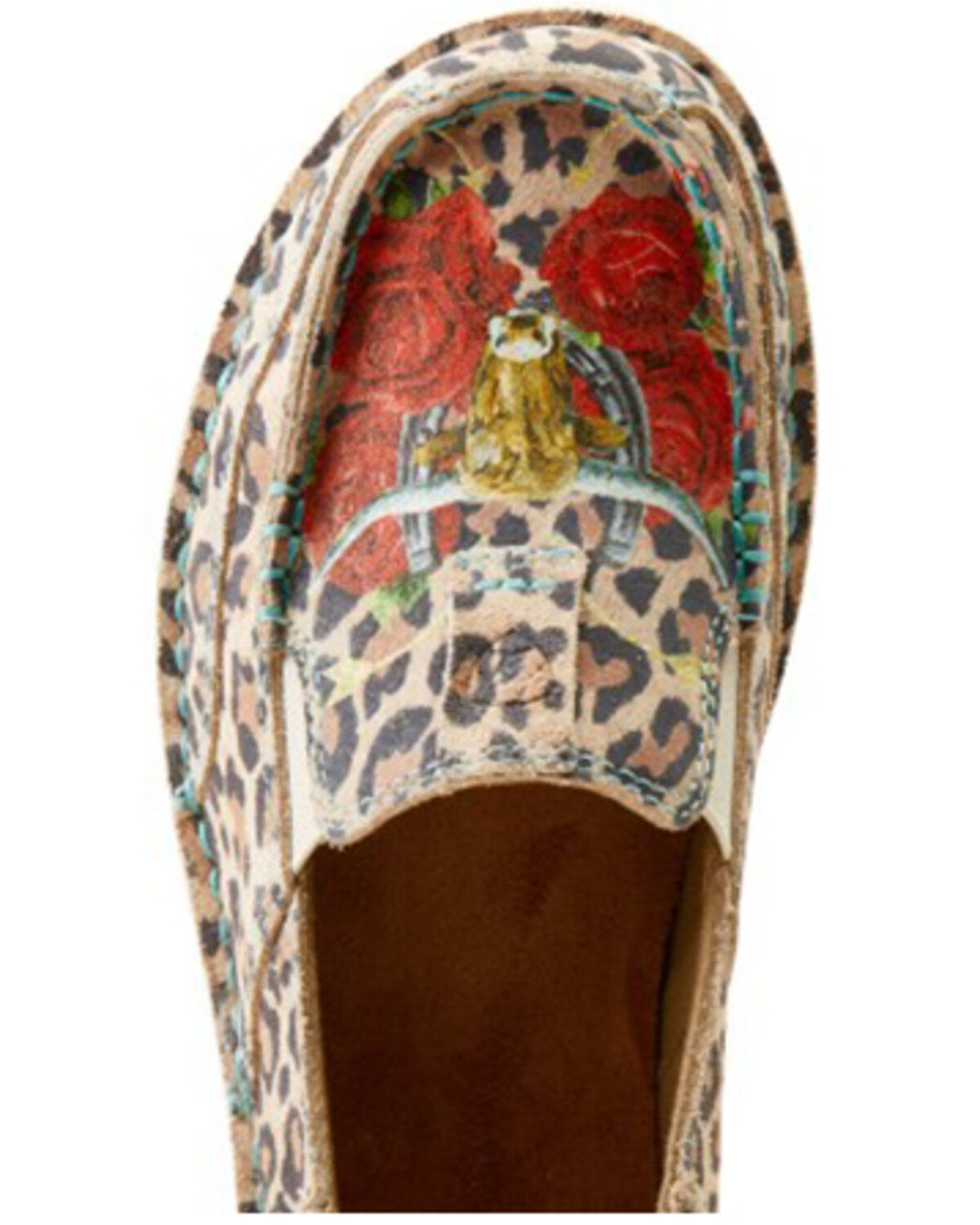 Image #4 - Ariat X Rodeo Quincy Women's Cruiser Shoes - Moc Toe, Brown, hi-res