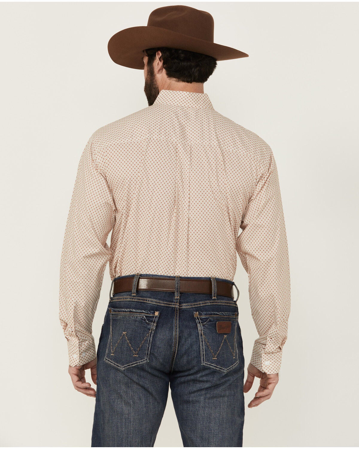 Image #4 - Cinch Men's Geo Print Long Sleeve Button-Down Stretch Western Shirt, , hi-res