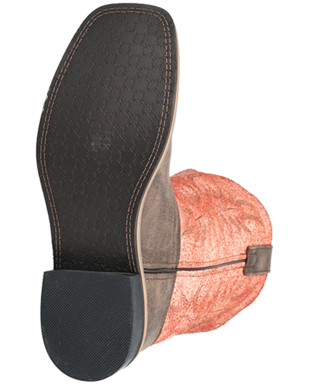 Image #7 - Smoky Mountain Women's Rustic Rider Western Boots - Broad Square Toe, Brown, hi-res