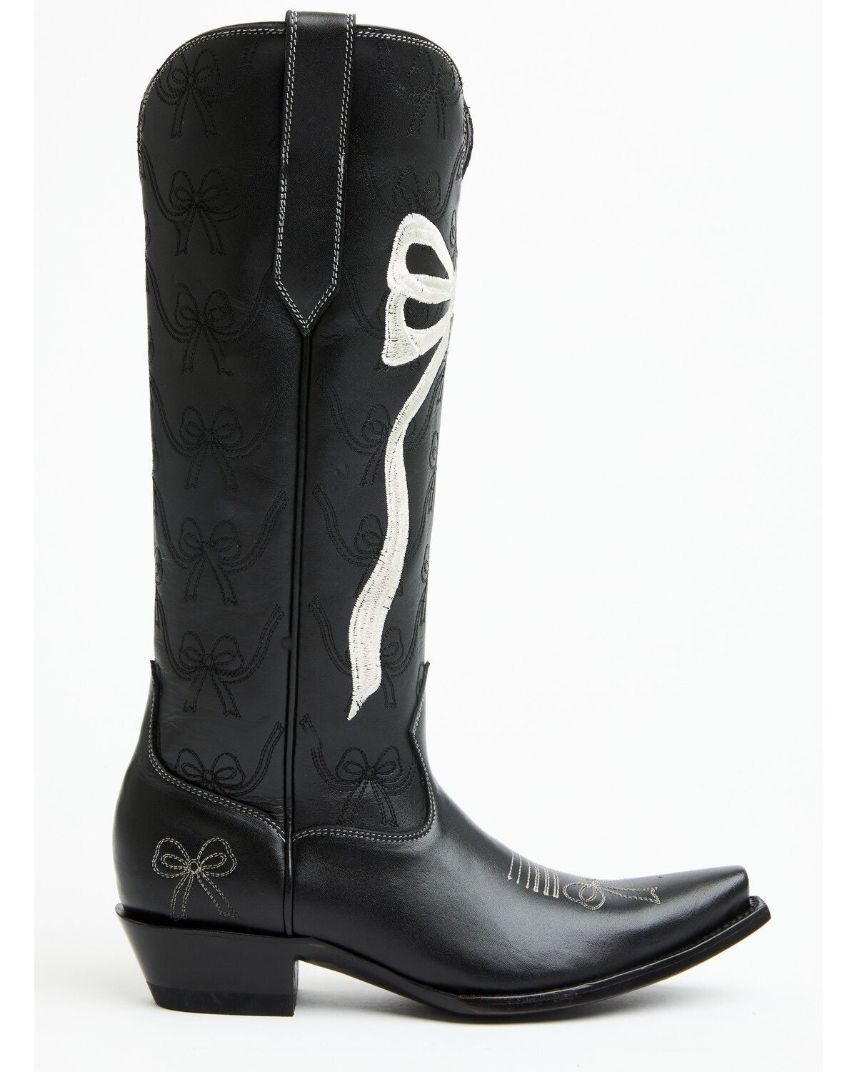 Image #2 - Yippee Ki Yay by Old Gringo Women's Super Shy Western Boots - Snip Toe, Black, hi-res