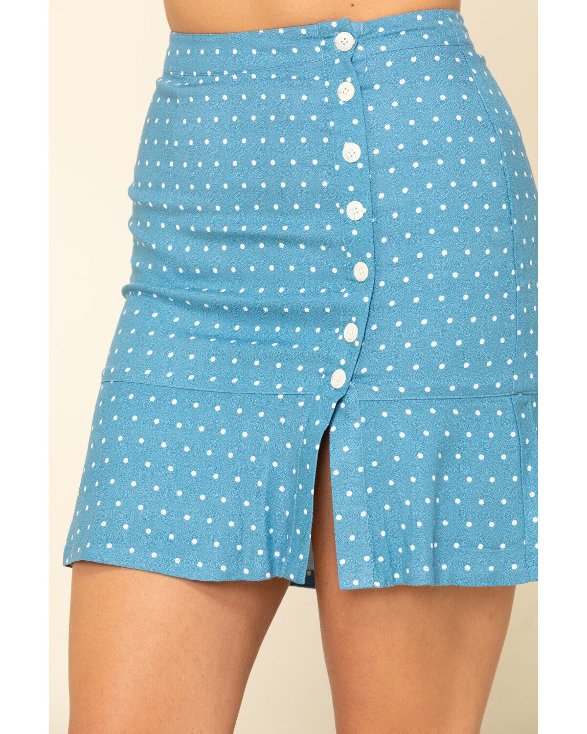 Image #4 - Idyllwind Women's On The Dot Side Slit Skirt, , hi-res