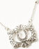 Image #3 - Lainey Wilson Women's Horseshoe Pendant Necklace, Silver, hi-res