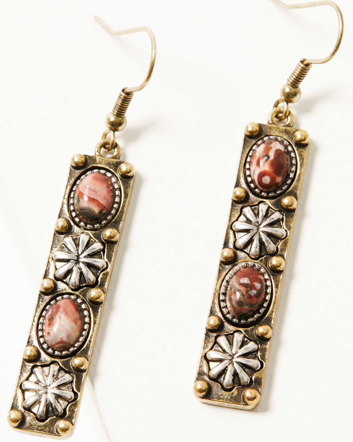 Image #5 - Shyanne Women's Desert Rose Antique Earrings Set - 6 Piece, Silver, hi-res