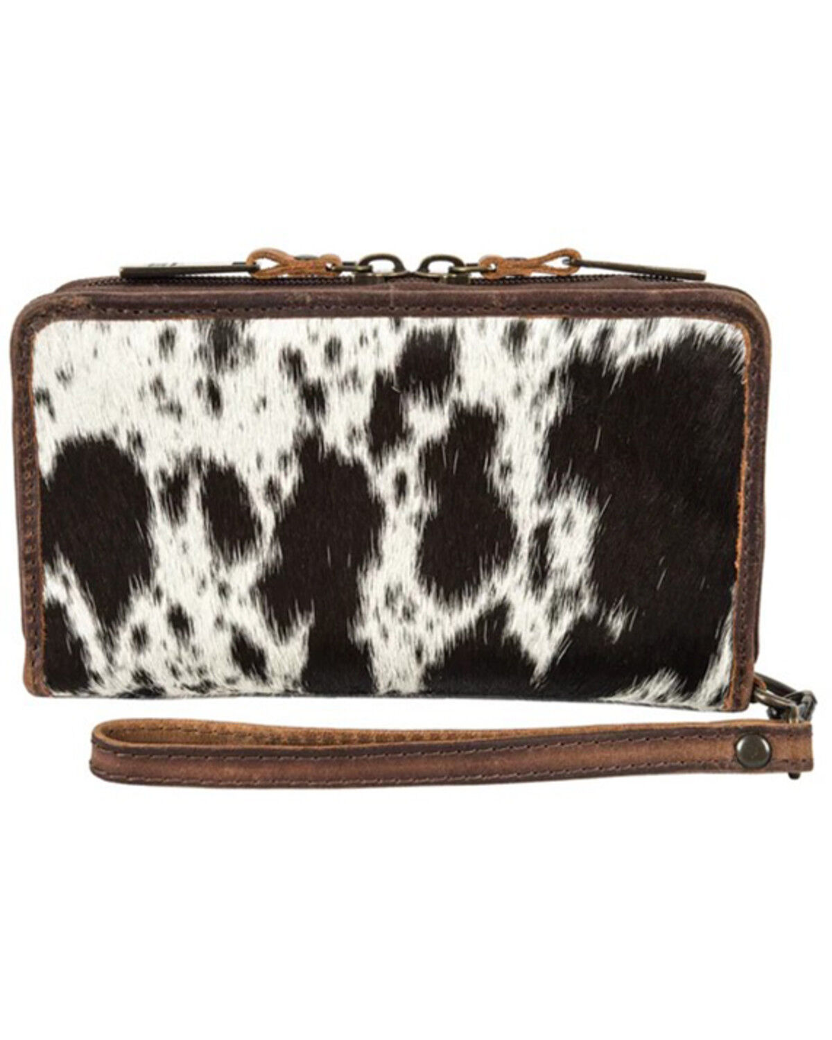 STS Ranchwear By Carroll Kacy Cowhide Organizer Wallet