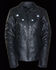 Image #2 - Milwaukee Leather Women's Reflective Star Leather Jacket, Black, hi-res