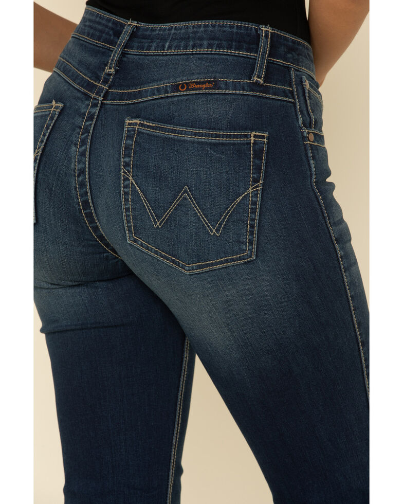 Wrangler Women's Q-Baby Dark Wash Ultimate Riding Jeans | Boot Barn