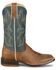 Image #2 - Tony Lama Women's Madison Western Boots - Broad Square Toe, Teal, hi-res