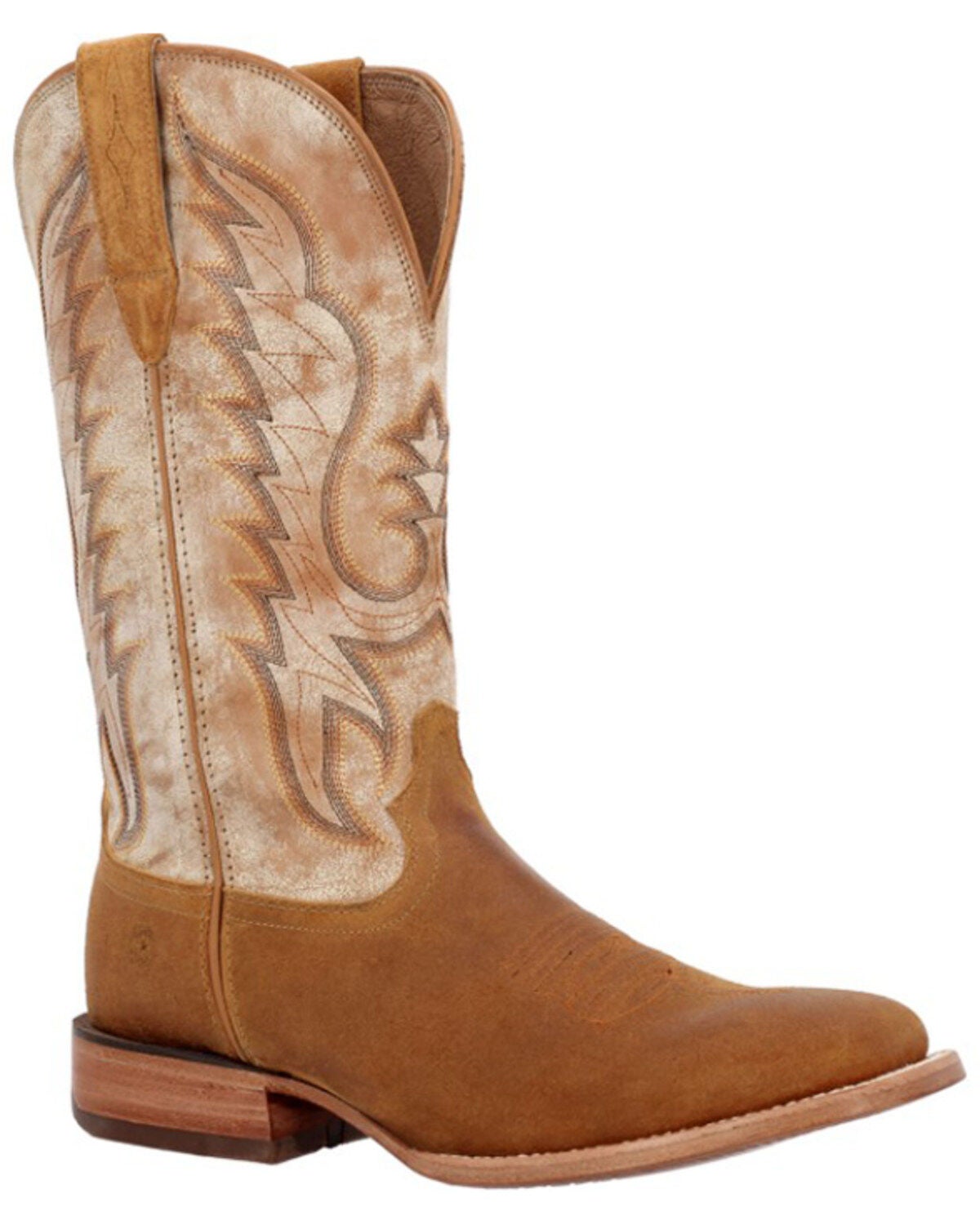 Durango Men's Arena Pro Western Boots - Square Toe, Gold, hi-res