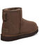 UGG Women's Classic Mini II Lined Short Suede Boots - Round Toe, Dark Brown, hi-res