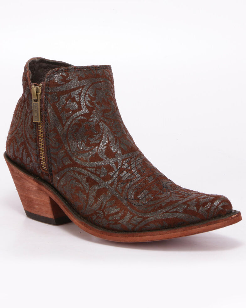 black western booties women's