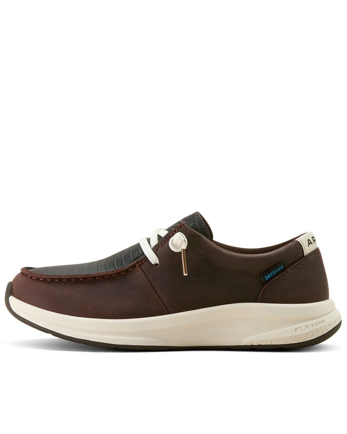Image #3 - Ariat Women's Buckeye Waterproof Casual Shoes - Moc Toe, Chocolate, hi-res