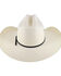 Image #3 - Cody James® Men's Black Tie Straw Hat, Natural, hi-res