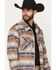 Image #2 - Rock & Roll Denim Men's Southwestern Zip-Up Shirt Jacket, Tan, hi-res