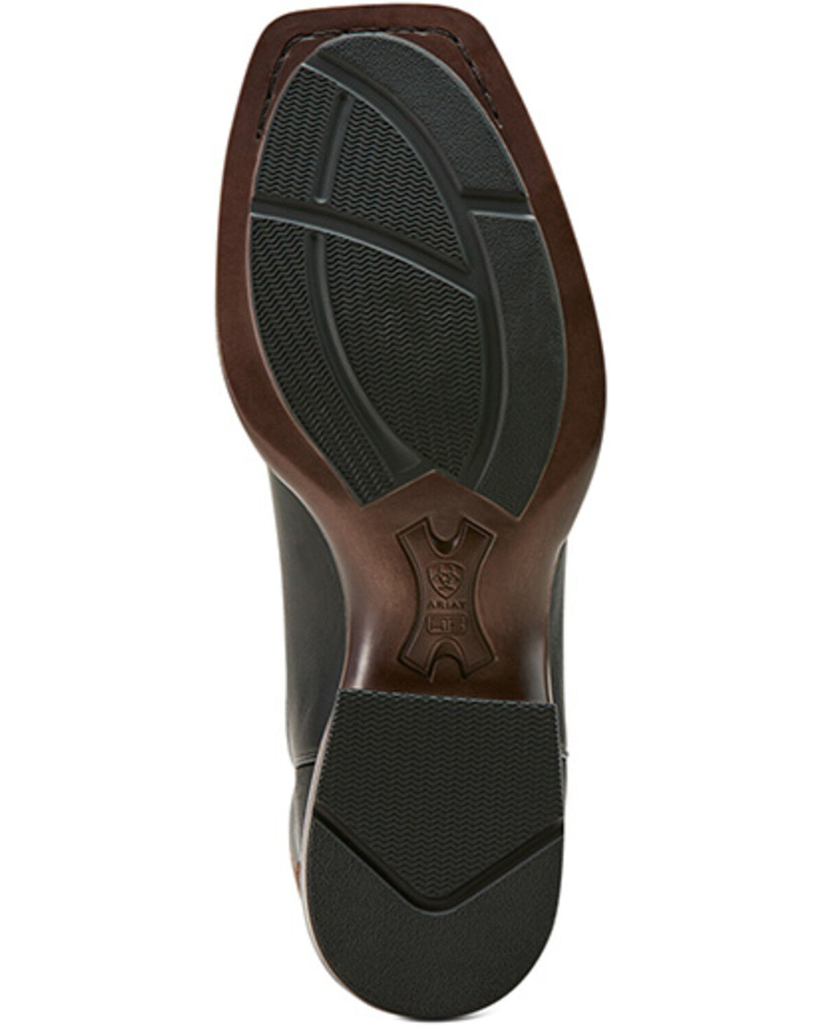 Image #5 - Ariat Men's Plano Performance Western Boots - Broad Square Toe, Black, hi-res