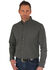 Image #1 - Wrangler Men's Geo Print Performance Long Sleeve Button Down Western Shirt , Black/white, hi-res