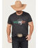Image #1 - Wrangler Men's Mexico Logo Short Sleeve Graphic T-Shirt, Charcoal, hi-res