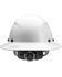 Image #5 - Lift Safety DAX White Carbon Fiber Resin Full Brim Hard Hat, White, hi-res
