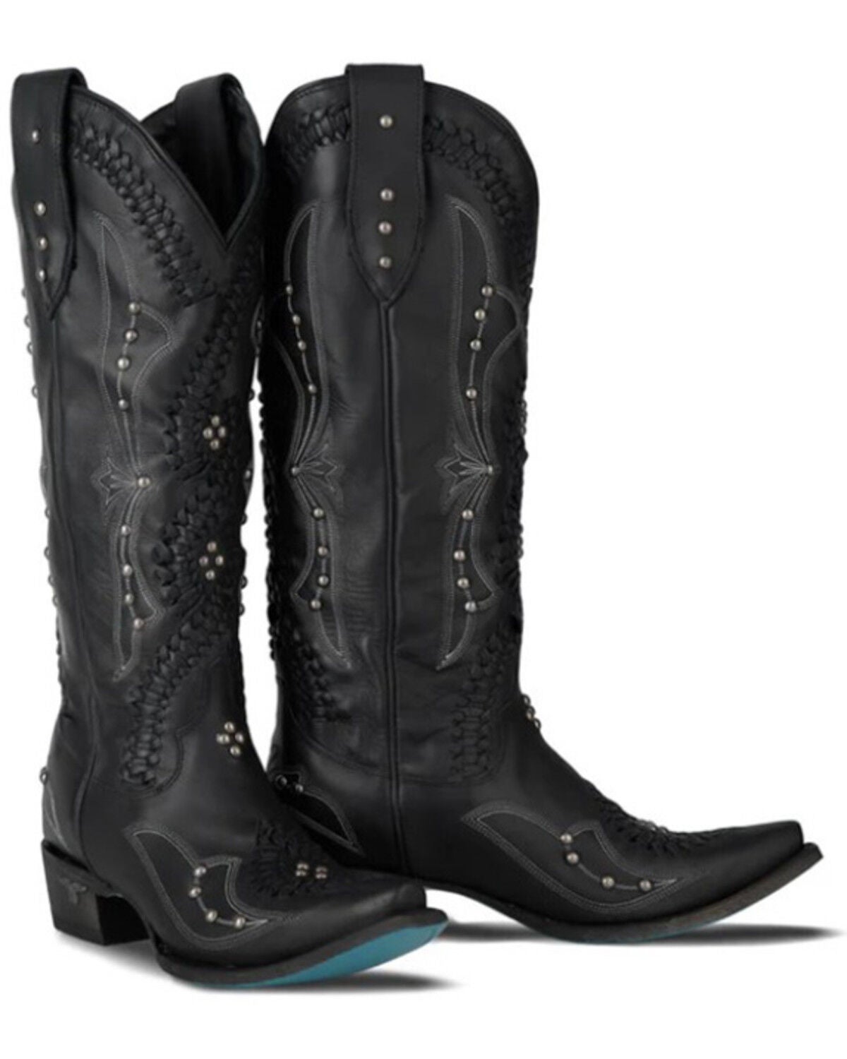 Lane Women's Cossette Tall Western Boots - Snip Toe, Jet Black, hi-res